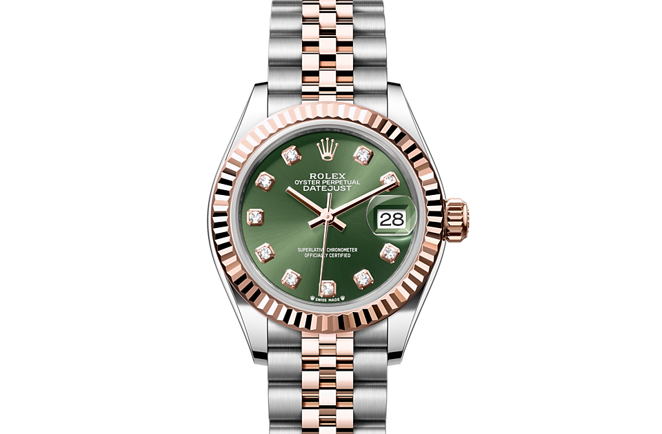 Rolex Lady-Datejust in Oystersteel and Everose gold - m279171-0007 at Kee Hing Hung
