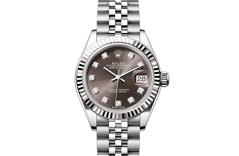 Rolex Lady-Datejust in Oystersteel and white gold - m279174-0015 at Kee Hing Hung