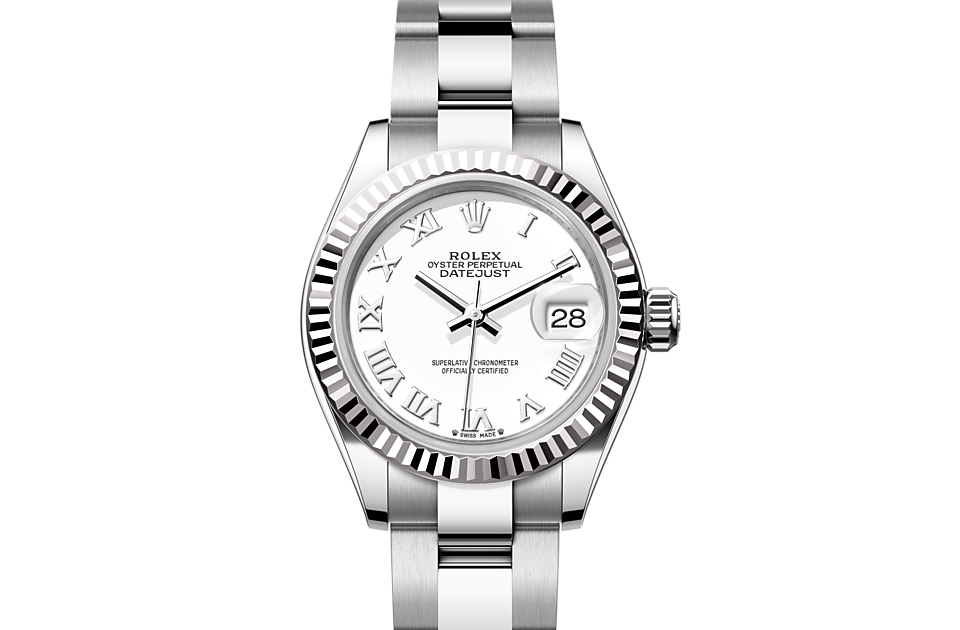 Rolex Lady-Datejust in Oystersteel and white gold - m279174-0020 at Kee Hing Hung