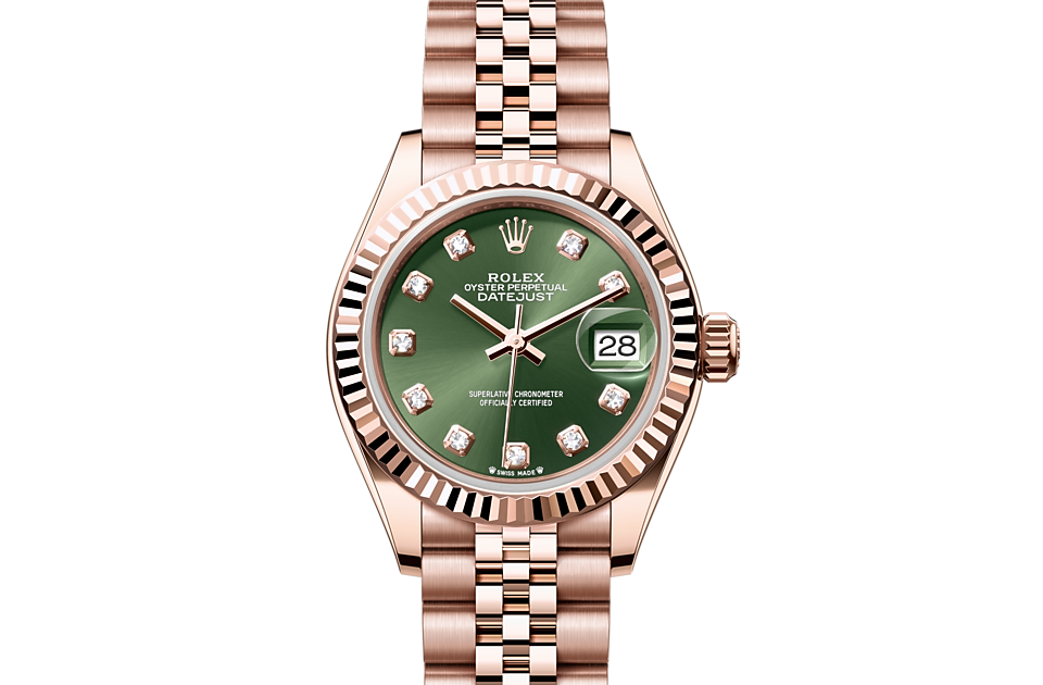 Rolex Lady-Datejust in Everose gold - m279175-0013 at Kee Hing Hung