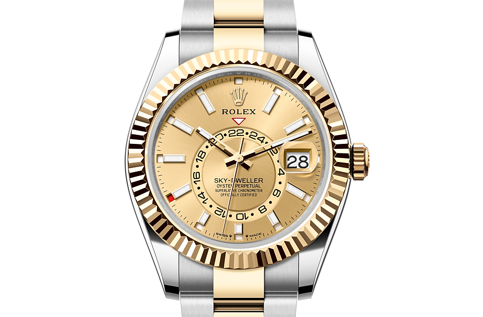 Rolex Sky-Dweller in Oystersteel and yellow gold - m336933-0001 at Kee Hing Hung