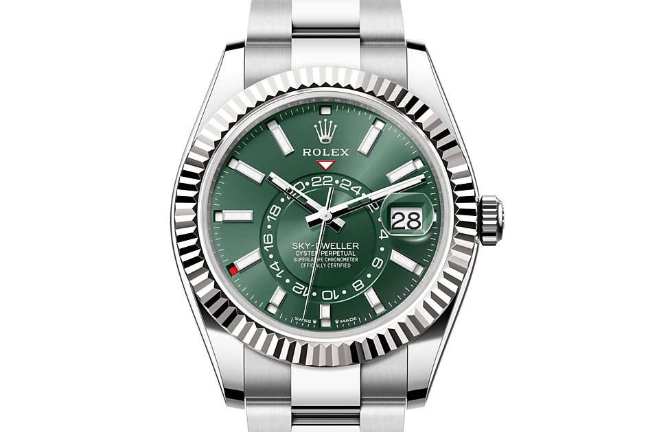 Rolex Sky-Dweller in Oystersteel and white gold - m336934-0001 at Kee Hing Hung