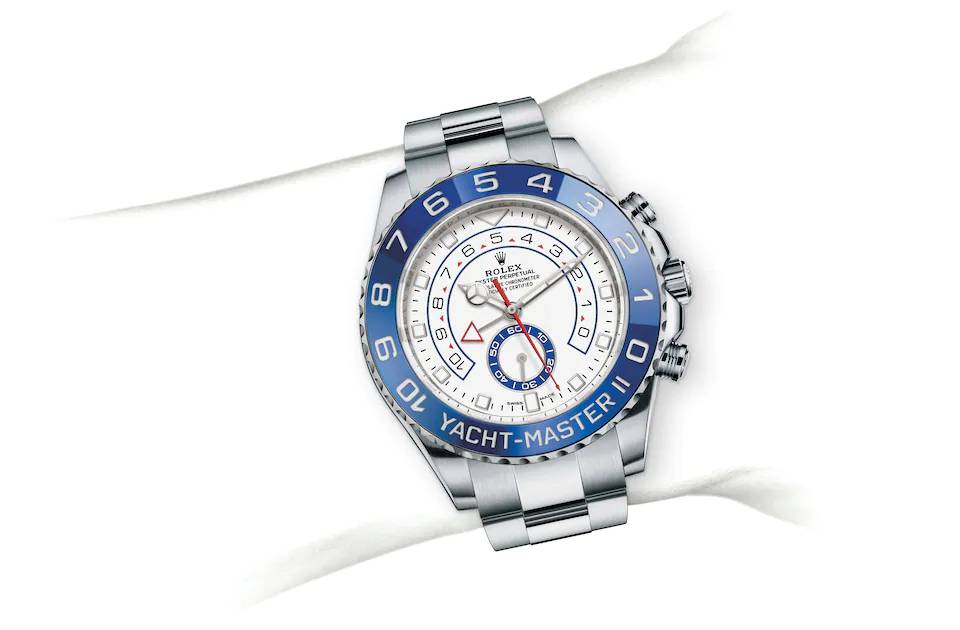 Rolex Yacht-Master II in Oystersteel - m116680-0002 at Kee Hing Hung