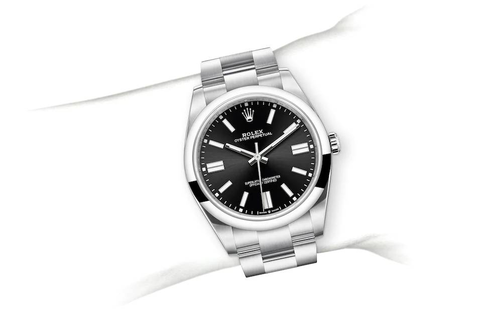 Rolex Oyster Perpetual 41 in Oystersteel - m124300-0002 at Kee Hing Hung