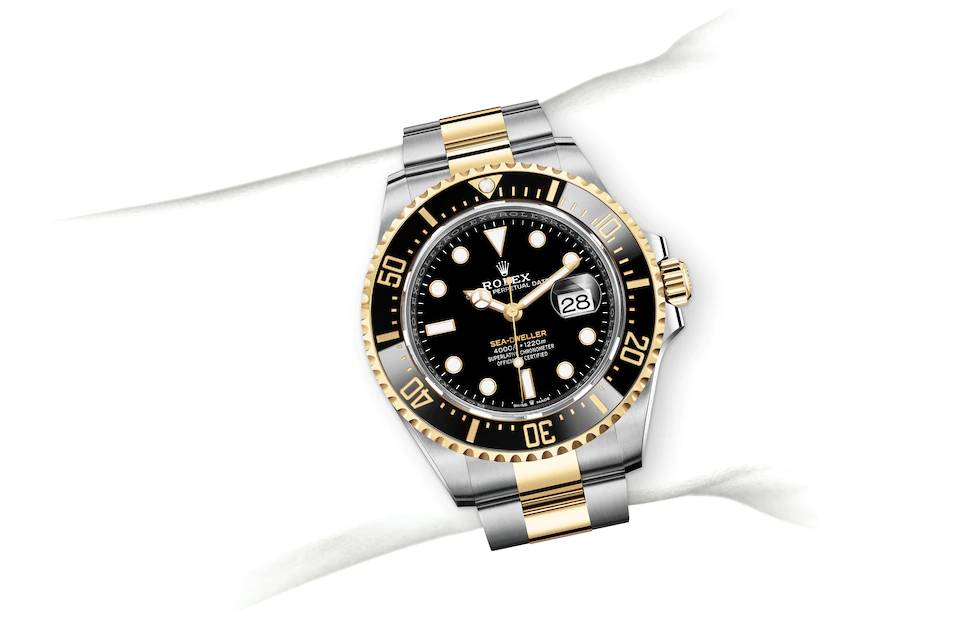Rolex Sea-Dweller in Oystersteel and yellow gold - m126603-0001 at Kee Hing Hung