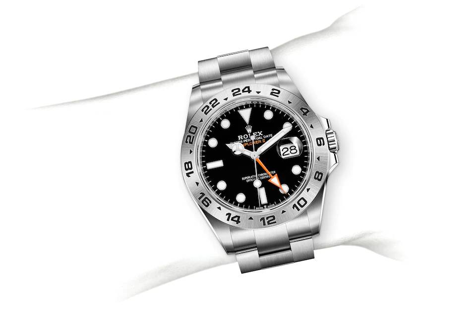 Rolex Explorer II in Oystersteel - m226570-0002 at Kee Hing Hung
