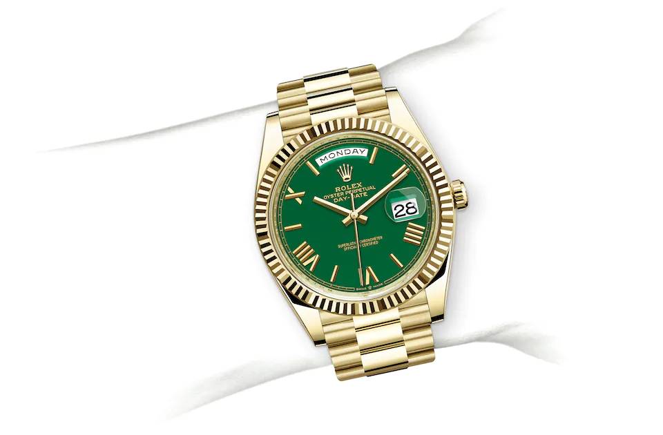 Rolex Day-Date 40 in yellow gold - m228238-0061 at Kee Hing Hung