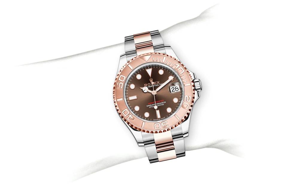 Rolex Yacht-Master 37 in Oystersteel and Everose gold - m268621-0003 at Kee Hing Hung