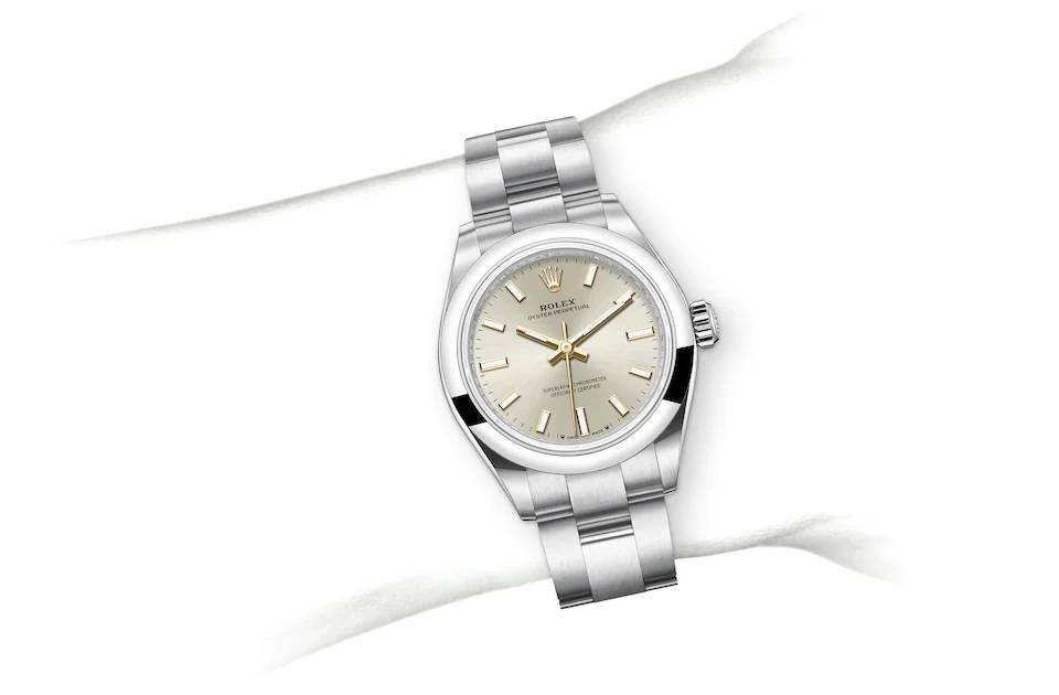 Rolex Oyster Perpetual 28 in Oystersteel - m276200-0001 at Kee Hing Hung